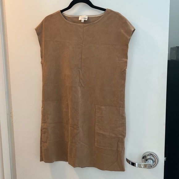 Tan Suede Wilfred Free Nori Dress - Picture 3 of 6